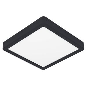Hvid loftlampe badeværelse plast, Geraldo, 17W, 3000K LED, IP44