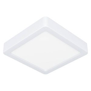 Hvid loftlampe badeværelse plast, Geraldo, 11W, 3000K LED, IP44