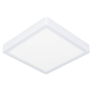 Hvid loftlampe badeværelse plast, Geraldo, 17W, 3000K LED, IP44
