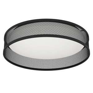 Sort plafond stål, Jolene, 20W, 3000K LED