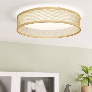Messing plafond stål, Jolene, 20W, 3000K LED