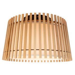 Rustik loftlampe træ, Farah