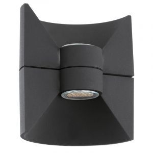 Antracit modern udendørslampe aluminium, Josefina, 3W, 3000K LED, IP44
