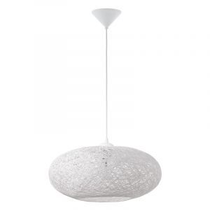 Hvid design pendler lampe plast, Hero