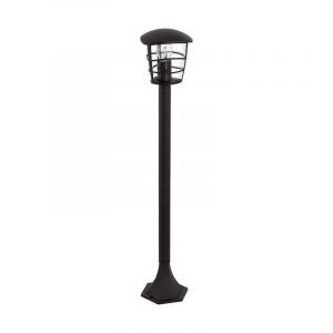 Sort modern udendørslampe plast, Inas, IP44