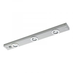 Nikkel modern loftlampe metal, Jary, 2W, 3000K LED, med brytare