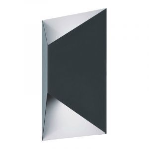 Antracit modern udendørslampe metal, Lyndi, 3W, 3000K LED, IP44