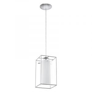 Krom industri pendler lampe glas, Aprica