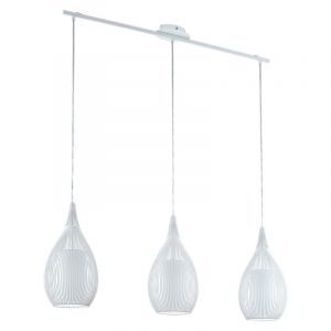 Hvid modern pendler lampe glas, Maritima