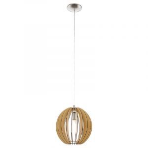 Rustik pendler lampe træ, Bergama