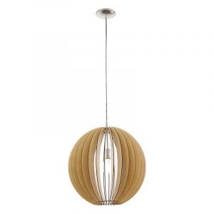 Rustik pendler lampe træ, Bergama