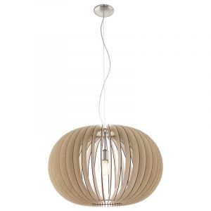 Rustik pendler lampe træ, Kiran