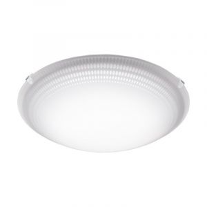 Hvid modern loftlampe glas, Armen, 11W, 3000K LED