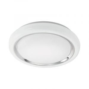 Hvid modern loftlampe plast, Carmela, 18W, 3000K LED