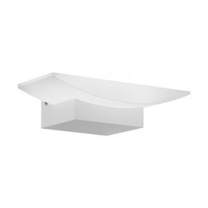 Hvid væglampe plast, Beatriz, 6W, 3000K LED