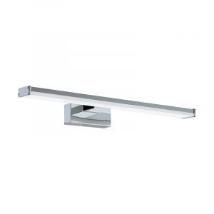 Krom modern spejllampe plast, Nancy, 7W, 4000K LED, IP44