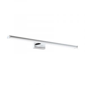 Krom modern spejllampe plast, Nancy, 11W, 4000K LED, IP44