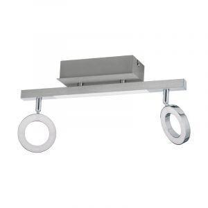 Krom modern loftspot aluminium, Madelinde, 3W, 3000K LED
