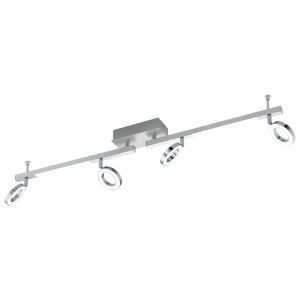 Krom modern loftspot aluminium, Madelinde, 3W, 3000K LED