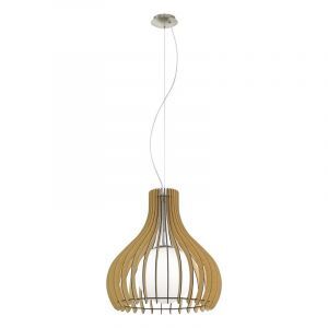 Rustik pendler lampe træ, Betsy