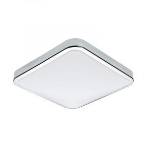 Krom væglampe plast, Beyza, 16W, 3000K LED, IP44