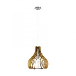 Rustik pendler lampe træ, Betsy