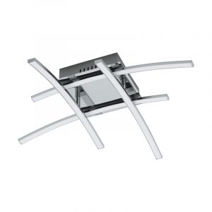 Krom modern plafond aluminium, Josua, 5W, 3000K LED