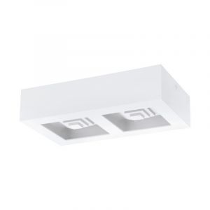 Hvid modern plafond stål, Olger, 6W, 3000K LED