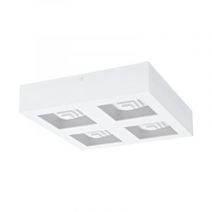 Hvid modern plafond stål, Olger, 6W, 3000K LED