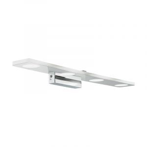 Krom modern væglampe plast, Jan, 5W, 3000K LED, IP44