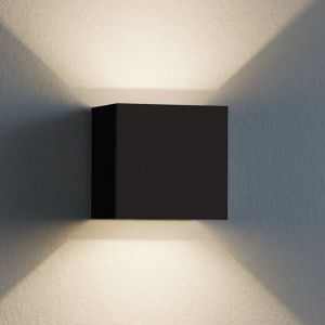 Antracit modern udendørslampe aluminium, Owen, IP54