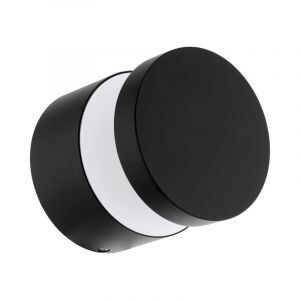 Sort udendørslampe aluminium, Ian, IP44