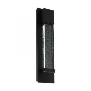 Sort modern udendørslampe aluminium, Yvanca, 3W, 3000K LED, IP44