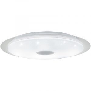 Gennemsigtig modern plafond plast, Jouri, 36W, justerbar lysfarve LED