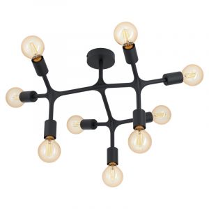 Sort industri plafond stål, Anjana