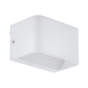 Hvid væglampe aluminium, Tjalle, 6W, 3000K LED