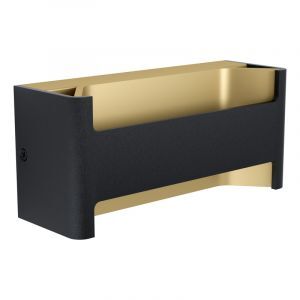 Guld modern væglampe aluminium, Oleg, 10W, 3000K LED