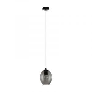 Grå retro pendler lampe glas, Lucian
