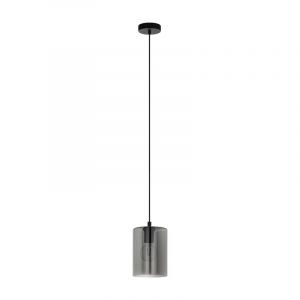 Grå design pendler lampe glas, Lucian