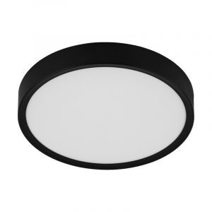 Sort modern plafond plast, Jouk, 16W, 3000K LED