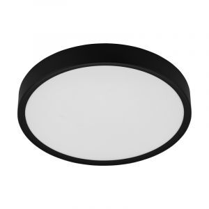Sort modern plafond plast, Jouk, 33W, 3000K LED
