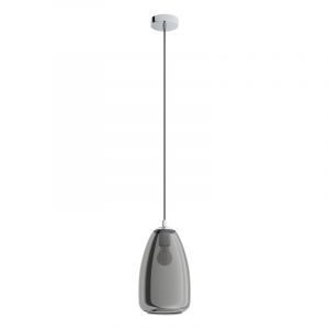 Krom design pendler lampe glas, Fredericus