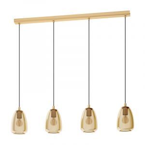 Rav design pendler lampe glas, Fredericus
