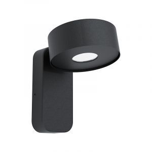 Sort modern udendørslampe stål, Liliana, 6W, 3000K LED, IP44