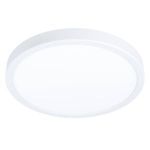 Hvid smart loftlampe plast, Geraldo, 19,5W, varm til kold hvid justerbar LED, IP44