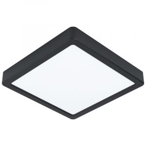 Sort loftlampe stål, Pascale, 16W, 3000K LED