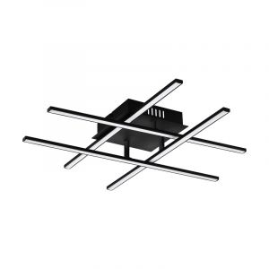 Sort modern plafond stål, Arantxa, 21W, 3000K LED