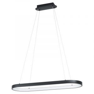 Sort modern pendler lampe plast, Maira, 30W, 3000K LED