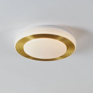 Guld loftlampe badeværelse plast, Amina, 3,6W, 3000K LED, IP44