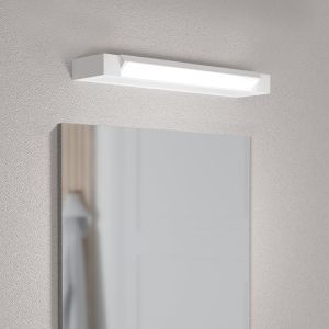 Krom modern spejllampe aluminium, Shukri, 8,9W, 4000K LED, IP44